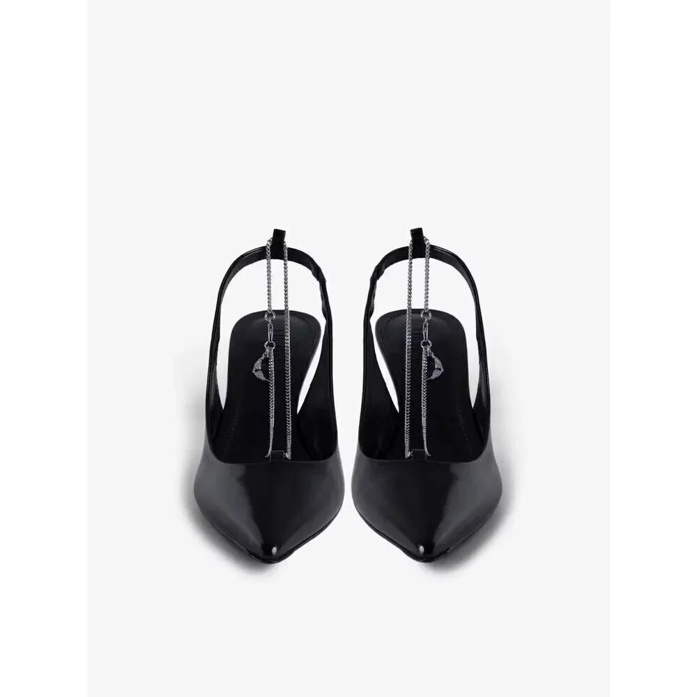 Zadig&Voltaire First Night 60mm slingback pumps NEW